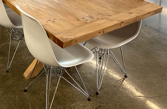 BHA Woodworking makes handcrafted studio tables